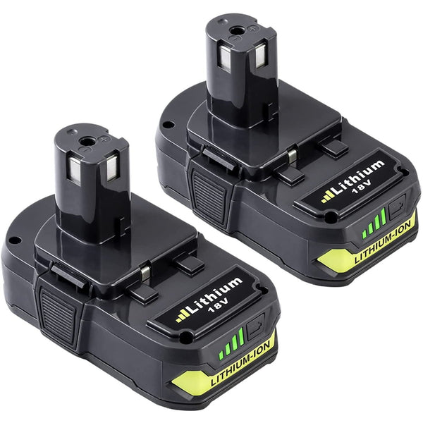 3.0Ah 18 Volt P102 Battery Replacement for Ryobi 18V Battery Lithium One+ Plus, 2 Pack - Fry's Superstore