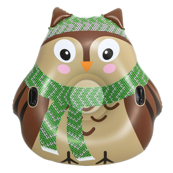 50 x 48" Oakley the Owl 1 Person Inflatable Winter Snow Tube Sled, H2OGO! - Fry's Superstore
