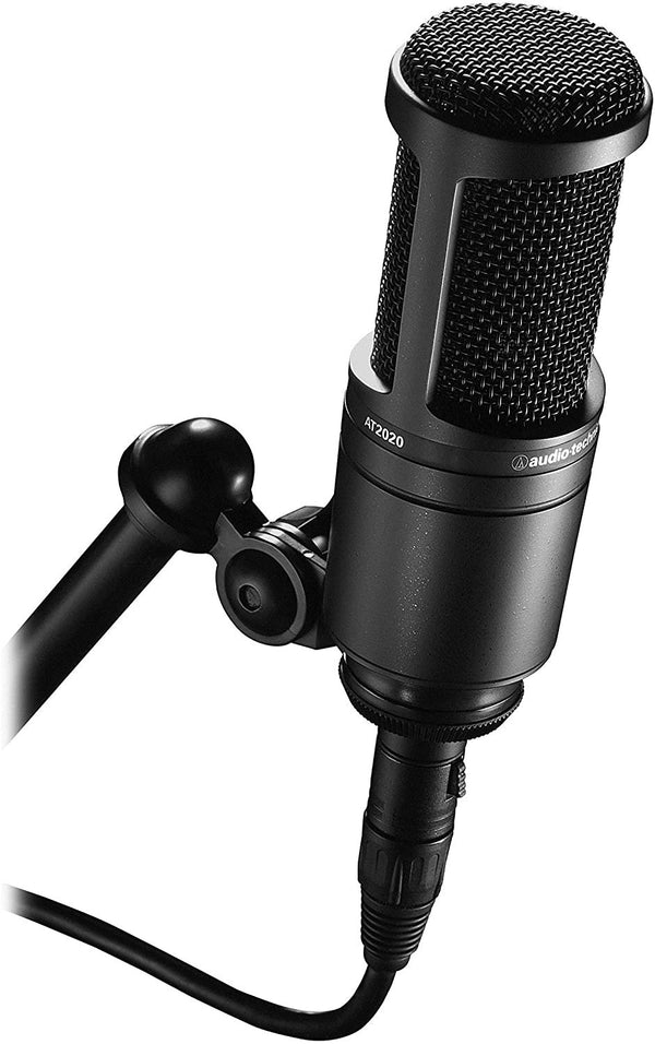 AT2020 Cardioid Condenser Studio XLR Microphone Audio-Technica - Fry's Superstore