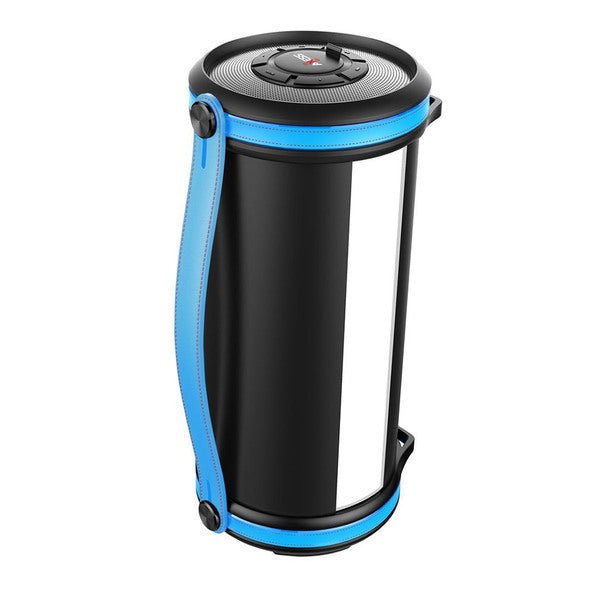 Bluetooth Media Speaker with LED and RGB Lights - Blue - Fry's Superstore