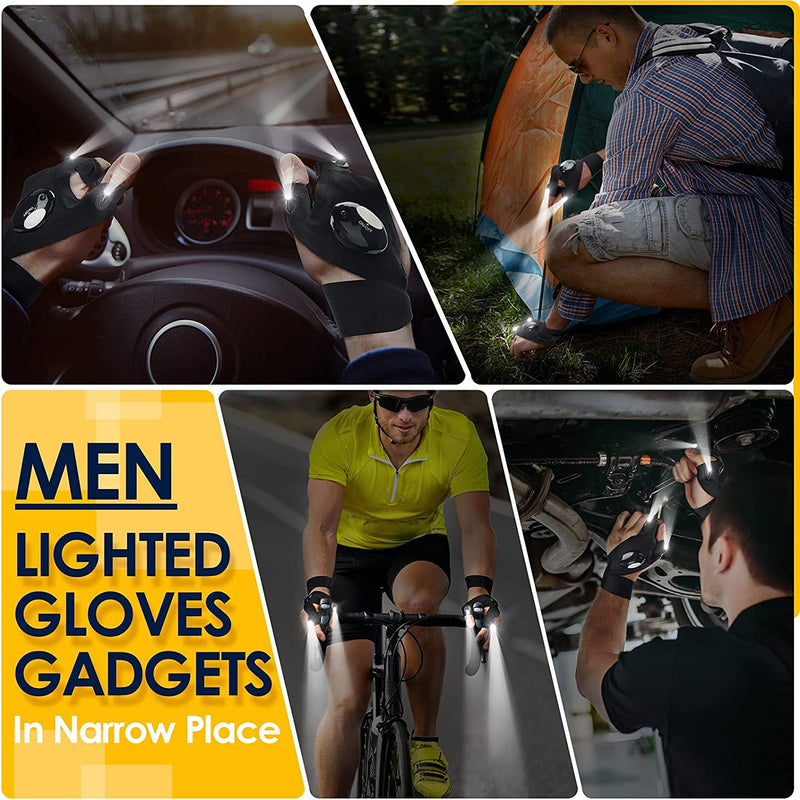 LED Flashlight Gloves for Men - Fry's Superstore