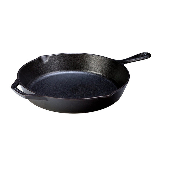 Lodge Pre-Seasoned 12" Cast Iron Skillet with Assist Handle - Fry's Superstore