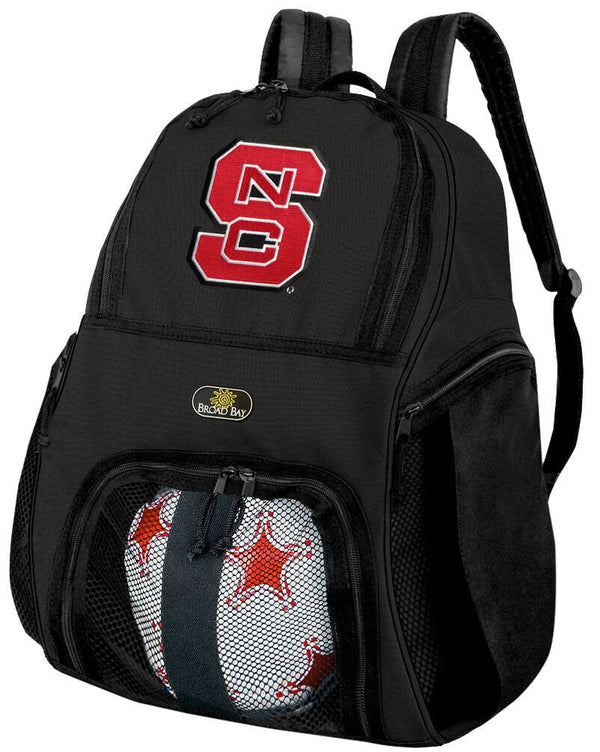 NC State Wolfpack Soccer Volleyball Backpack with Side Shoe Pockets! - Fry's Superstore