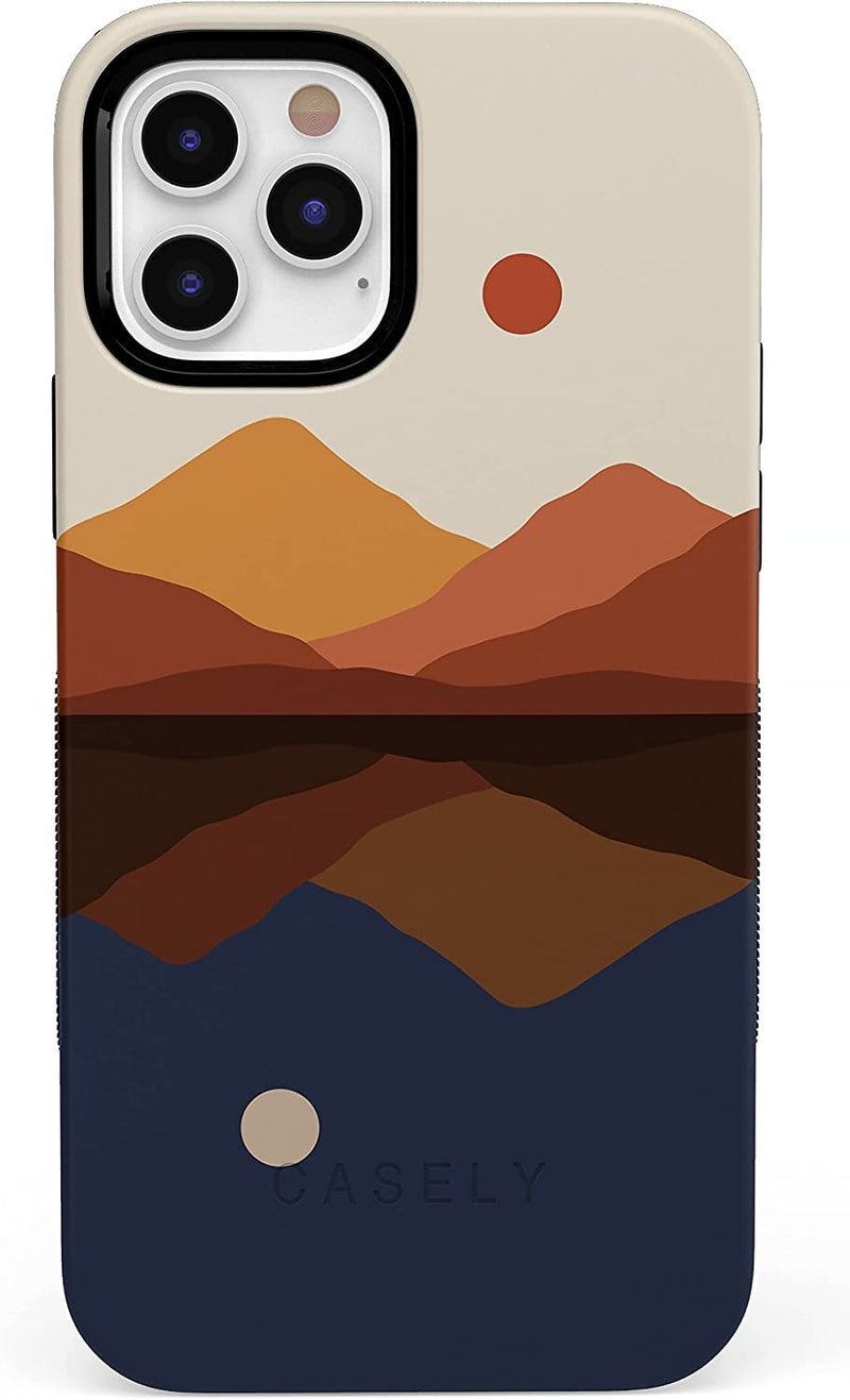 Opposites Attract Day & Night Colorblock Mountain Phone Case - Fry's Superstore