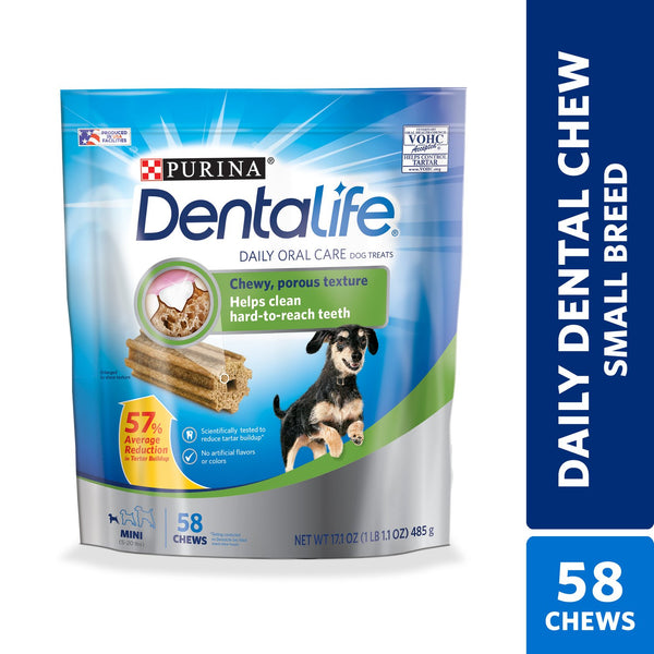 Purina DentaLife Toy Breed Dog Dental Chews 58 ct. Pouch - Fry's Superstore