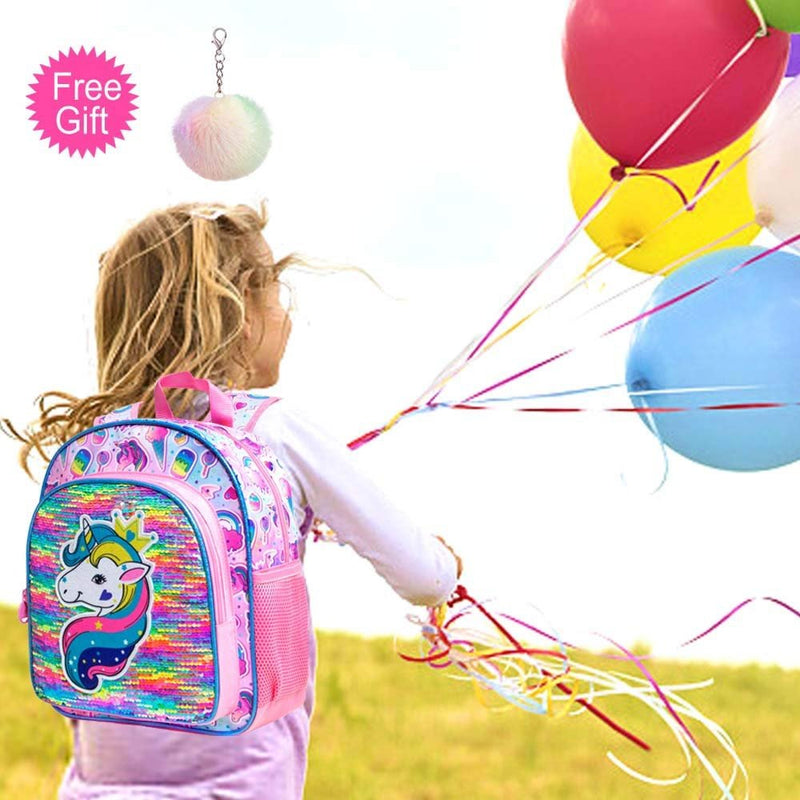Unicorn Sequin Toddler Backpack for Girls - Fry's Superstore