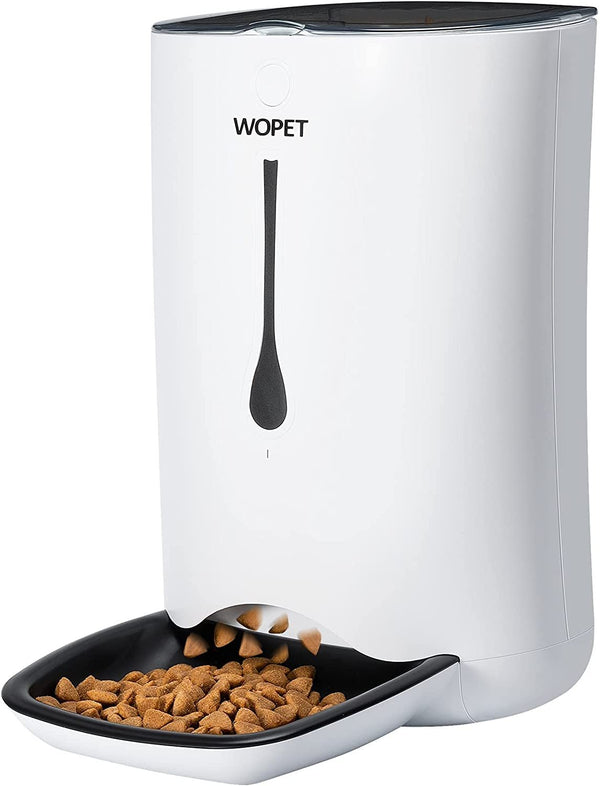 WOPET Automatic Pet Feeder Food Dispenser for Cats and Dogs - Fry's Superstore