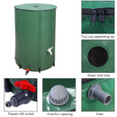 100 Gallon Folding Rain Barrel Water Collector Green - Fry's Superstore