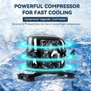 12 Volt Portable Refrigerator Freezer Cooler, 20 Liter (22qt) with 12/24V DC & 110-240V AC - Fry's Superstore