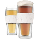 16-ounce Freezer Gel Chiller Double Wall Beer Glasses Set of 2 - Fry's Superstore