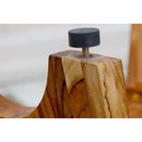 18" Serenity Natural Wood Shower Stool, Side Table - Fry's Superstore