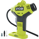 18-Volt ONE+ Portable Cordless Power Inflator for Tires, RYOBI P737 - Fry's Superstore