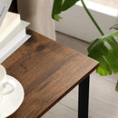 2-Pack Steel Frame Living Room End Tables, Bedroom Nightstands - Fry's Superstore