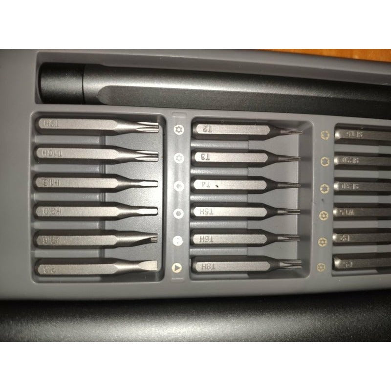 24 in 1 Multi-purpose Precision Screwdriver Set Aluminum S2 Steel Repair Tools - Fry's Superstore