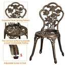 3 Piece Patio Bistro Table Set - Fry's Superstore