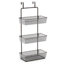 3-Tier Basket Hanging Heavy Duty Over The Door Organizer Shelf Storage - Fry's Superstore
