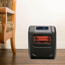4 Element 1500W Portable Electric Infrared Quartz Indoor Space Heater, Lifesmart - Fry's Superstore