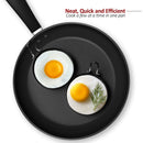 4 Pack Stainless Steel Egg Cooking Rings, Pancake Mold For Frying Eggs and Omelets - Fry's Superstore