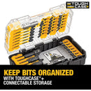 40-Piece Screwdriver Bit Set, Impact Ready, FlexTorq, DEWALT (DWA2T40IR) - Fry's Superstore