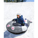 50" x 48" Hunter the Husky 1 Person Inflatable Winter Snow Tube Sled - Fry's Superstore