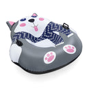 50" x 48" Hunter the Husky 1 Person Inflatable Winter Snow Tube Sled - Fry's Superstore