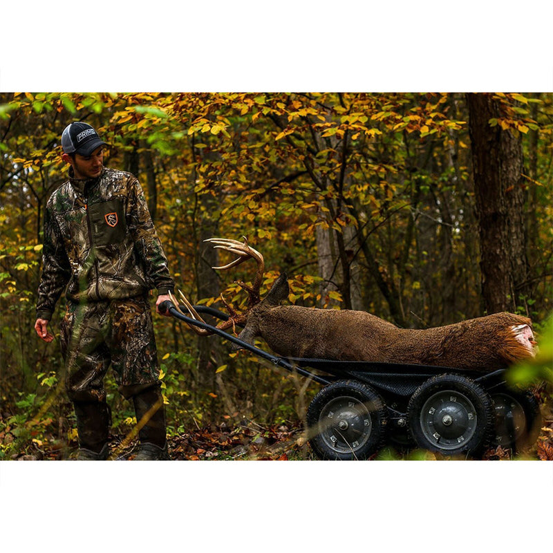 500 Lb. Capacity Foldable Multi Use Deer Game Recovery Cart, Black - Fry's Superstore