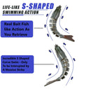 5pcs 4-inch Bass Fishing Lure Swimbait Fish Bait, Multi-Jointed - Fry's Superstore