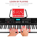 61-Key Beginners Electronic Keyboard Piano Set with Lighted Keys, LCD Screen, Headphones - Fry's Superstore