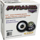 6.5" 600 Watt Car Audio Subwoofers, Subs Power Woofers 4 Ohm, Pyramid WX65X - Fry's Superstore