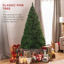 6ft Premium Hinged Artificial Holiday Christmas Pine Tree - Fry's Superstore