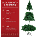 6ft Premium Hinged Artificial Holiday Christmas Pine Tree - Fry's Superstore
