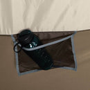 8-Person Large Outdoor Camping Tent with Screen Room, Brown - Fry's Superstore
