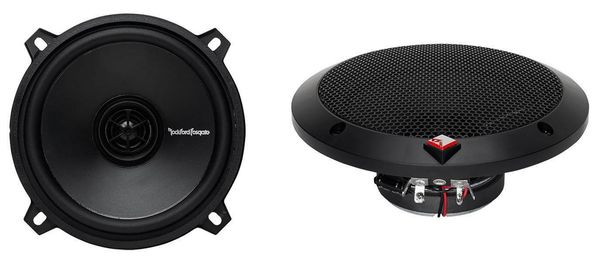 5-1/4" 160W 2-Way Coaxial Car Audio Speakers, Pair, Rockford Fosgate R1525X2