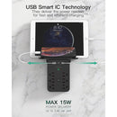 9-in-1 Wall Outlet Extender - Surge Protector 6 AC Outlets Multi Plug Outlet with Shelf - Fry's Superstore