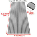 94" x35" Marine Boat Flooring Gray - Fry's Superstore