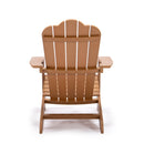 Adirondack Backyard All-Weather Outdoor Chair Painted Seating with Cup Holder - Fry's Superstore