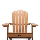 Adirondack Backyard All-Weather Outdoor Chair Painted Seating with Cup Holder - Fry's Superstore