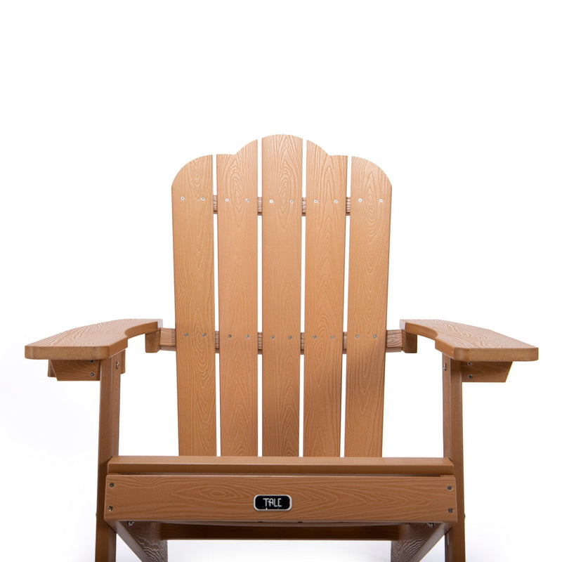 Adirondack Backyard All-Weather Outdoor Chair Painted Seating with Cup Holder - Fry's Superstore