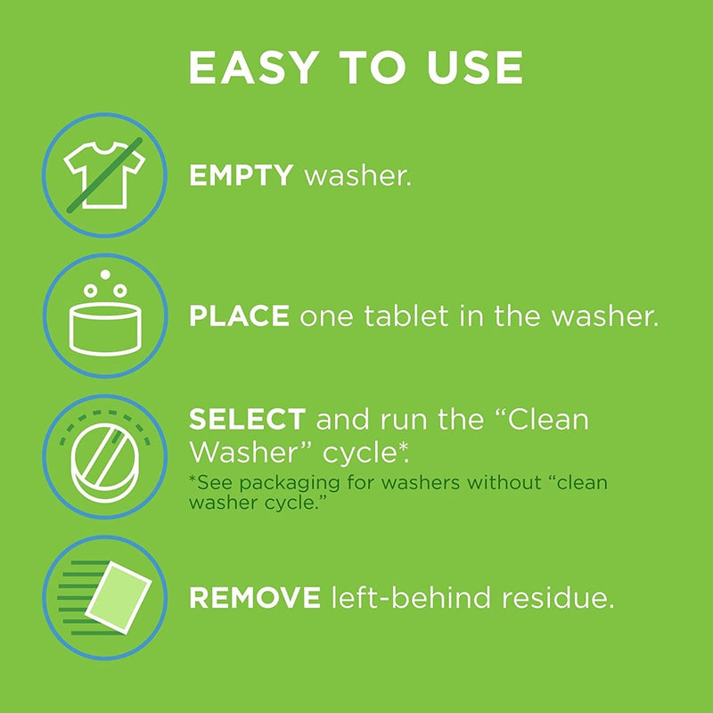 Affresh Washing Machine Cleaner, Cleans Top Load and Front Load Washers, 3 Tablets - Fry's Superstore