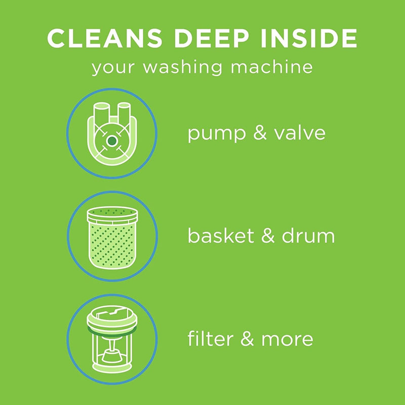 Affresh Washing Machine Cleaner, Cleans Top Load and Front Load Washers, 3 Tablets - Fry's Superstore