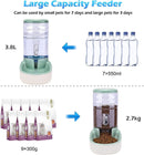 Automatic Dog Cat Gravity Food Feeder and Water Dispenser - Fry's Superstore