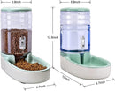 Automatic Dog Cat Gravity Food Feeder and Water Dispenser - Fry's Superstore