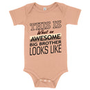 Baby Awesome Big Brother Onesie - I'm the Big Brother Onesie - Funny Family Onesie - Fry's Superstore