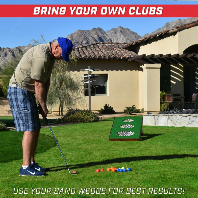 Backyard Golf Cornhole Chipping Game Training Aid - Fry's Superstore