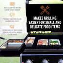 BBQ 'N SERVE Premium Set, 3 Grill Baskets, Bamboo Cutting Board, Serving Tray, and Plastic Lid - Fry's Superstore