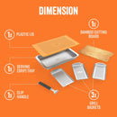 BBQ 'N SERVE Premium Set, 3 Grill Baskets, Bamboo Cutting Board, Serving Tray, and Plastic Lid - Fry's Superstore