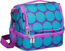 Big Dot Aqua Two Compartment Lunch Box Bag - Fry's Superstore