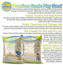 Classic Sand and Play Sand for Sandbox, Table, and Outdoor Use, 20 lb. Bag, Natural, Non-Toxic - Fry's Superstore