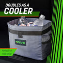 Collapsible, Leakproof Auto Car Trash Can Garbage Bin with Adjustable Strap and 20 Trash Bags - Fry's Superstore