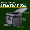 Collapsible, Leakproof Auto Car Trash Can Garbage Bin with Adjustable Strap and 20 Trash Bags - Fry's Superstore